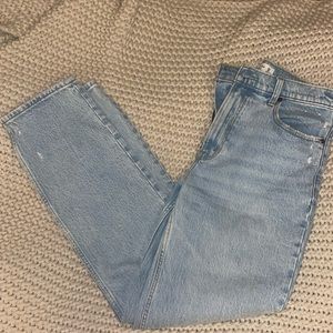Abercrombie & Fitch (the 90s straight ultra high rise) size 28/6r